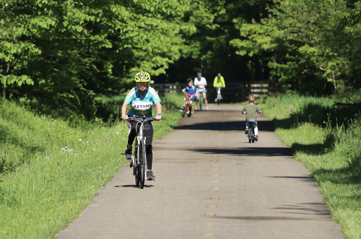 The Maple Highlands Trail in Chardon, OH